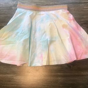 Dye mini skirt